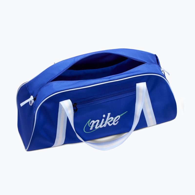 Dámská tréninková taška Nike Gym Club Retro 24 l old royal/hydrogen blue/hydrogen blue 4