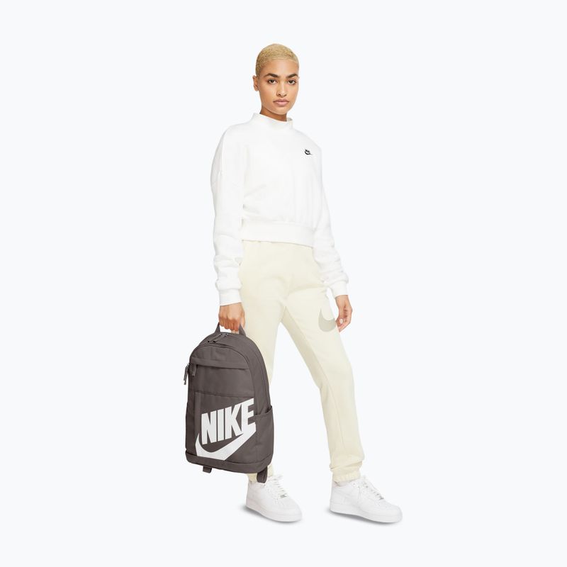 Městský batoh Nike Elemental 21 l cave stone/cave stone/white 10