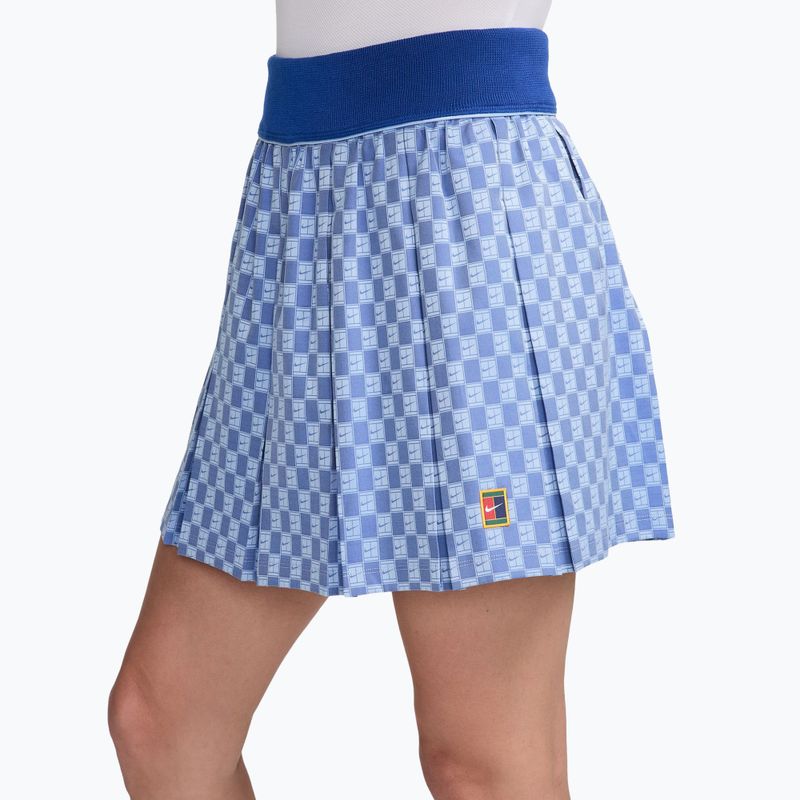 Tenisová sukně Nike Court Collection High-Waisted aluminum 3