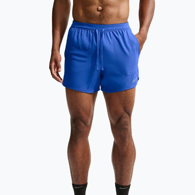 Pánské šortky Nike Stride Dri-Fit s podšívkou 5" hyper royal 5