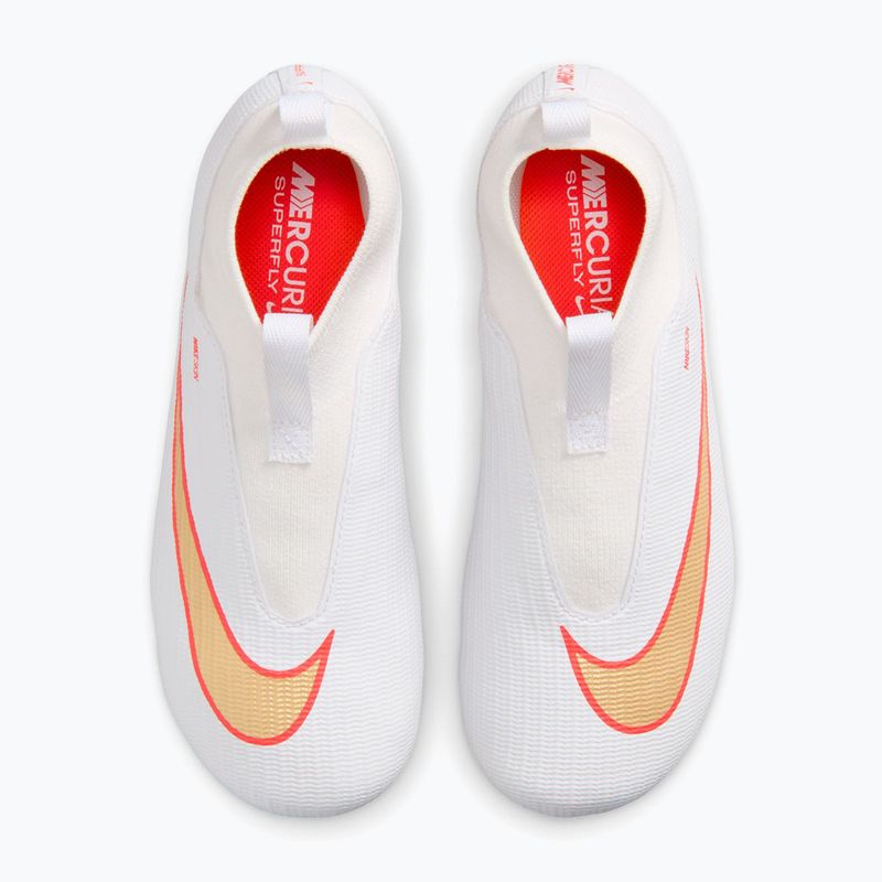 Dětské kopačky Nike Jr. Mercurial Superfly 11 Academy white/bright crimson/blur 10