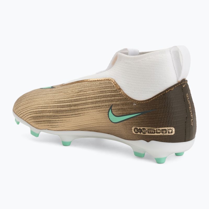 Dětské kopačky Nike Jr. Mercurial Superfly 11 Academy "Kylian Mbappé" metallic gold/green glow 3