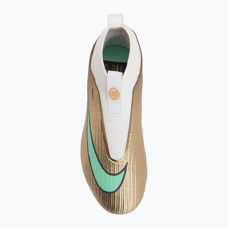 Dětské kopačky Nike Jr. Mercurial Superfly 11 Academy "Kylian Mbappé" metallic gold/green glow 5