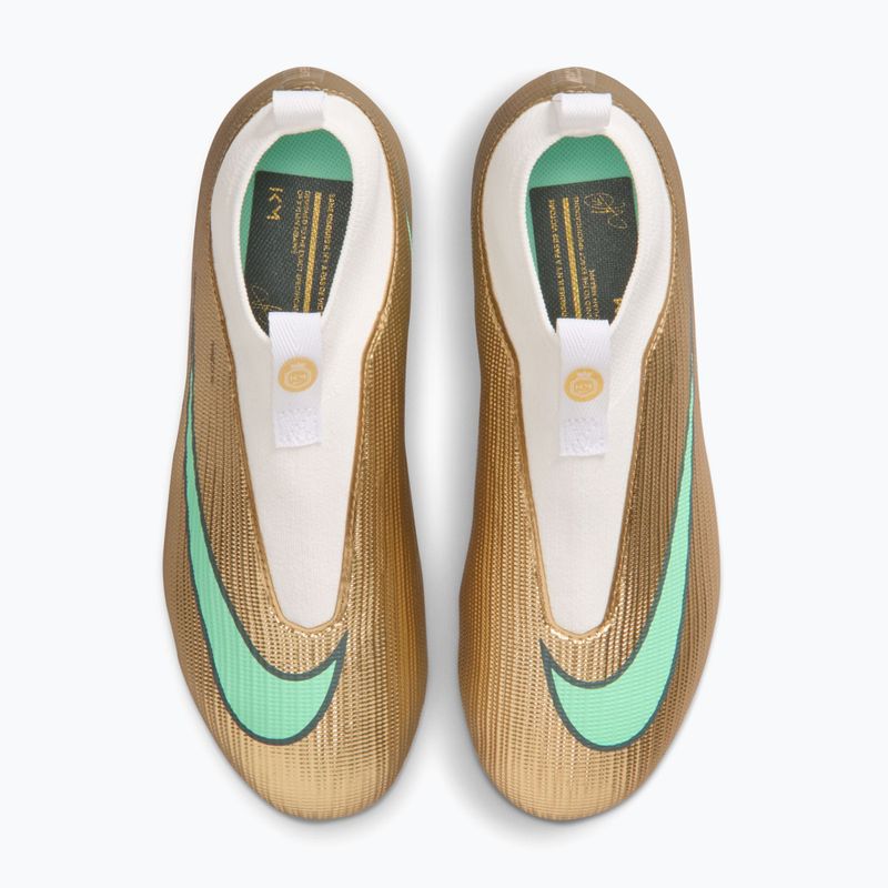 Dětské kopačky Nike Jr. Mercurial Superfly 11 Academy "Kylian Mbappé" metallic gold/green glow 11