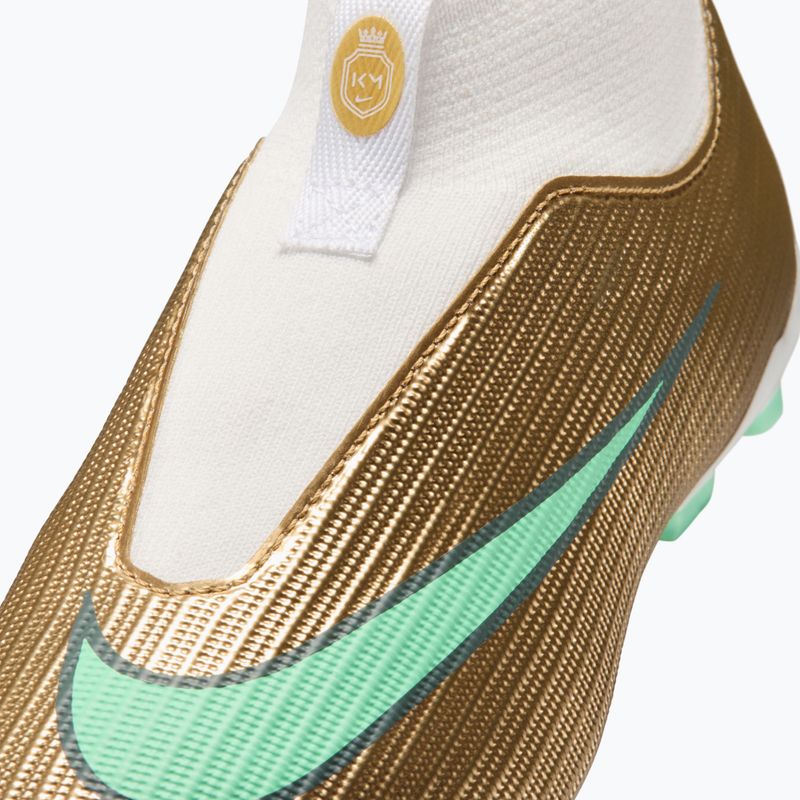 Dětské kopačky Nike Jr. Mercurial Superfly 11 Academy "Kylian Mbappé" metallic gold/green glow 13