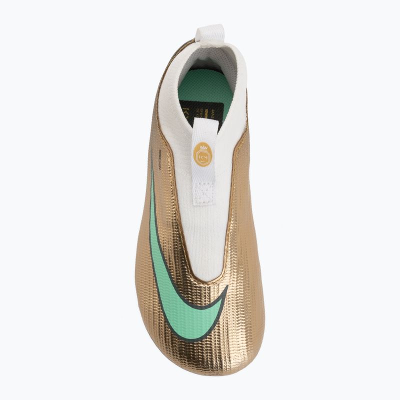 Dětské kopačky Nike Jr. Mercurial Superfly 11 Academy "Kylian Mbappé" metallic gold/green glow 5