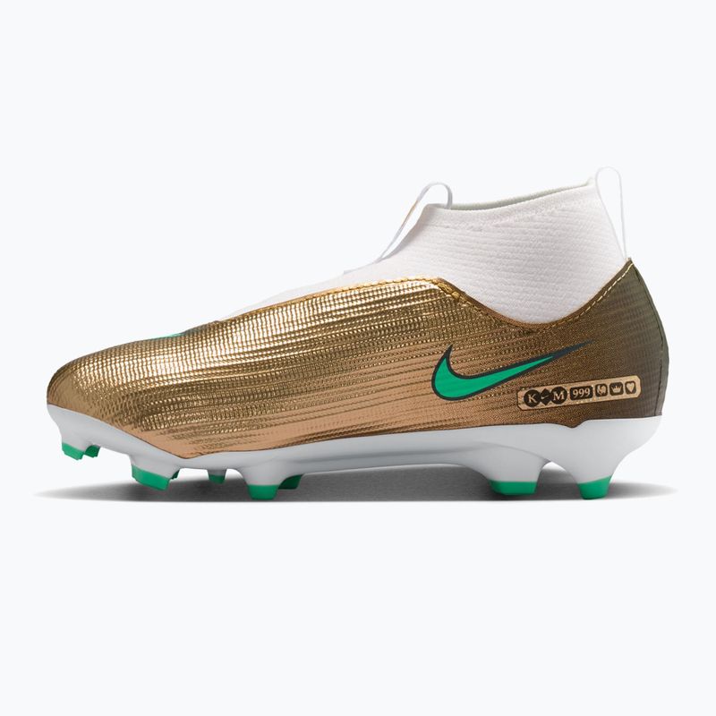Dětské kopačky Nike Jr. Mercurial Superfly 11 Academy "Kylian Mbappé" metallic gold/green glow 9