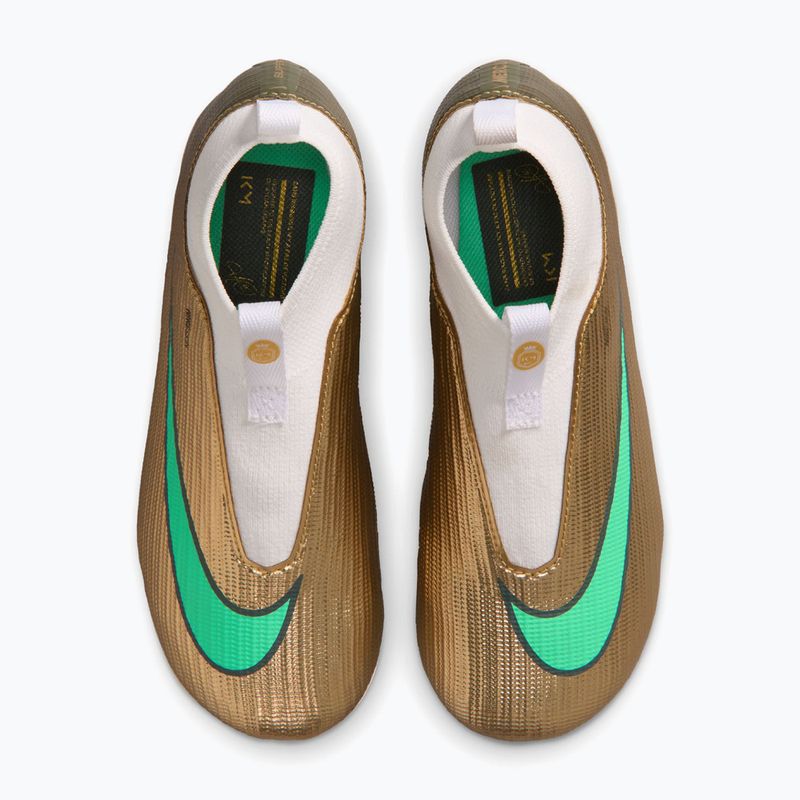 Dětské kopačky Nike Jr. Mercurial Superfly 11 Academy "Kylian Mbappé" metallic gold/green glow 11