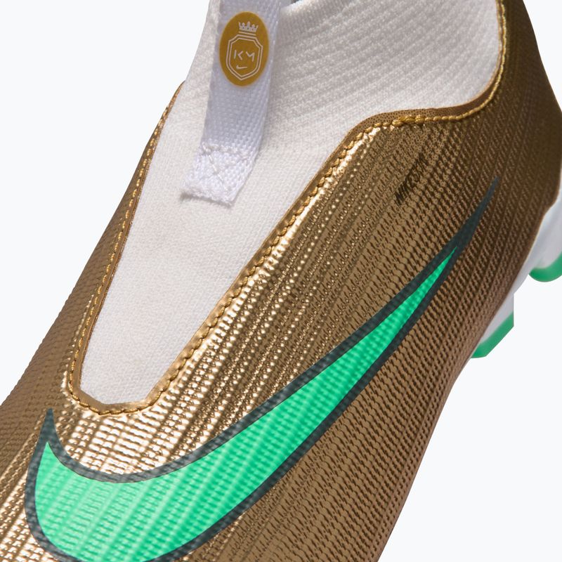 Dětské kopačky Nike Jr. Mercurial Superfly 11 Academy "Kylian Mbappé" metallic gold/green glow 12