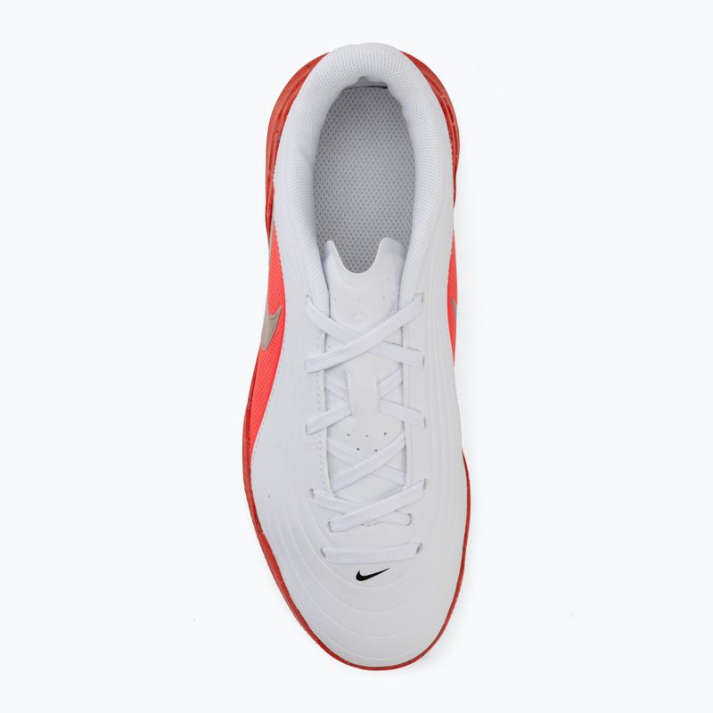 Dětské kopačky Nike Jr. Tiempo Maestro Club white/bright crimson/blur 5