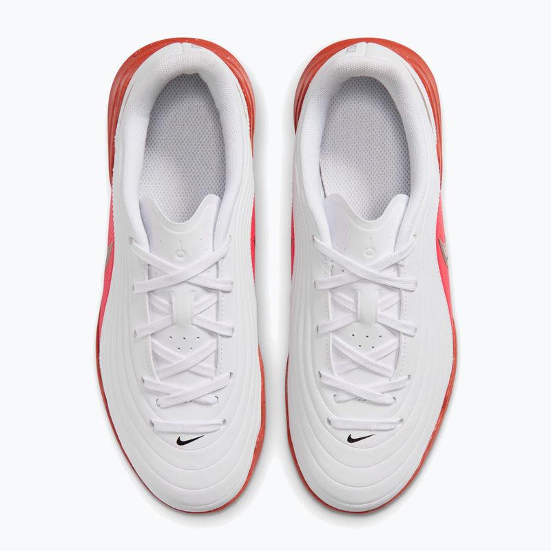 Dětské kopačky Nike Jr. Tiempo Maestro Club white/bright crimson/blur 9