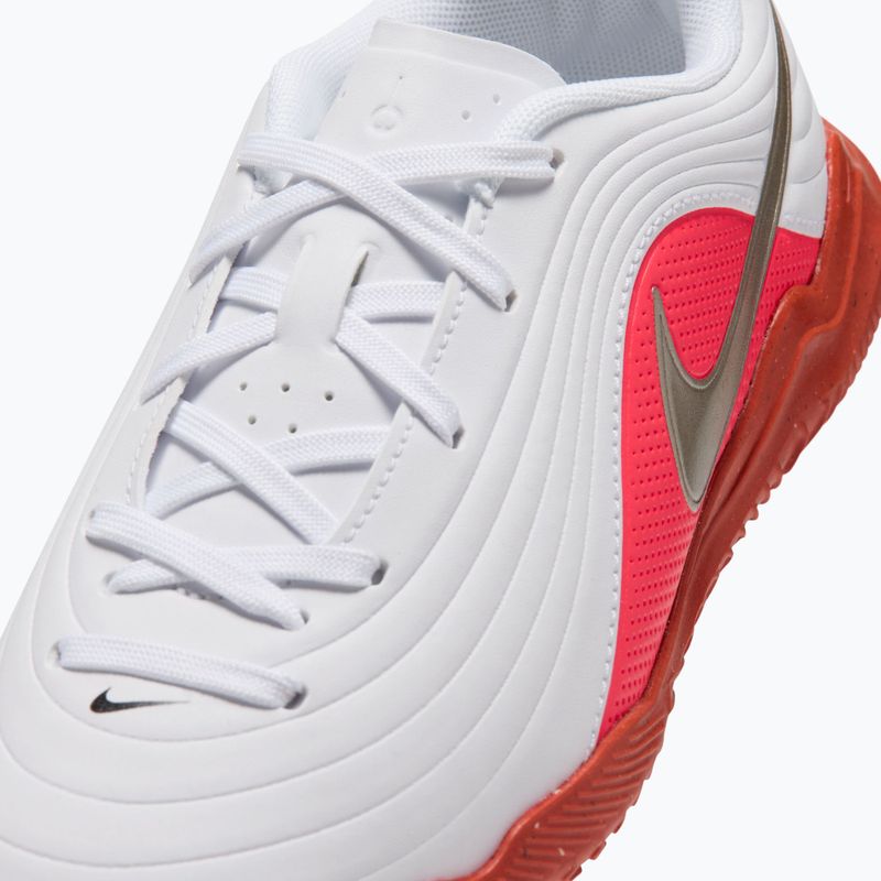 Dětské kopačky Nike Jr. Tiempo Maestro Club white/bright crimson/blur 11