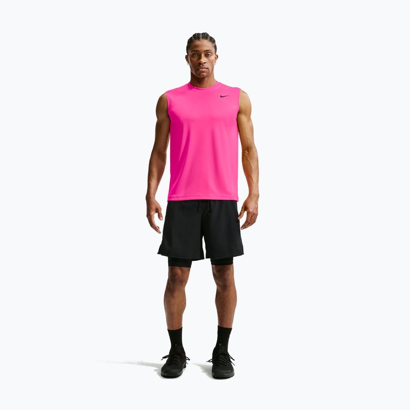 Pánské tréninkové tričko Nike Dri-FIT Sleeveless Training Top hyper pink/black 7