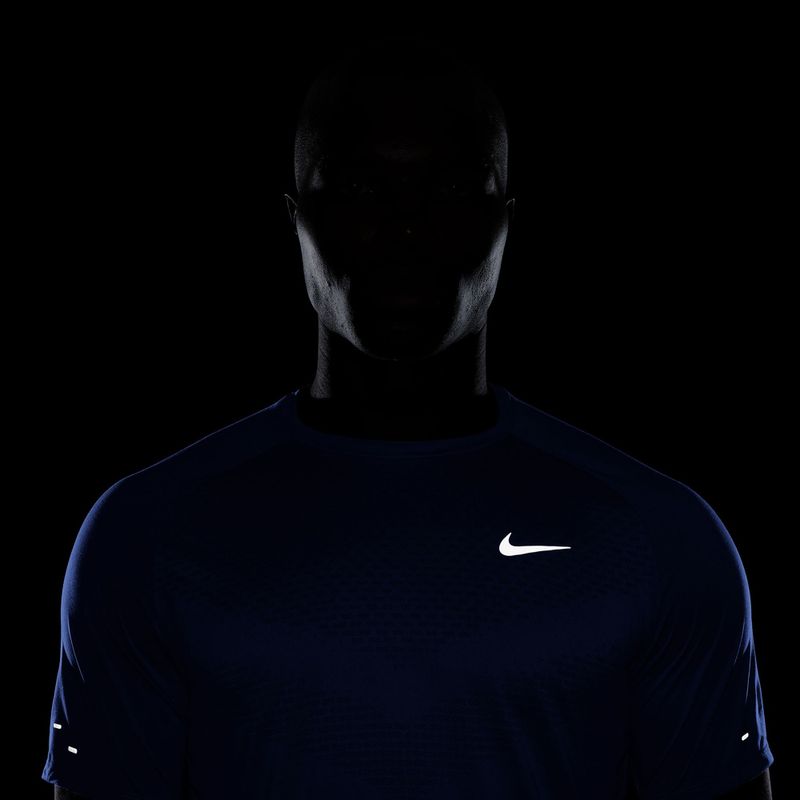 Pánské běžecké tričko Nike Stride hyper royal 4