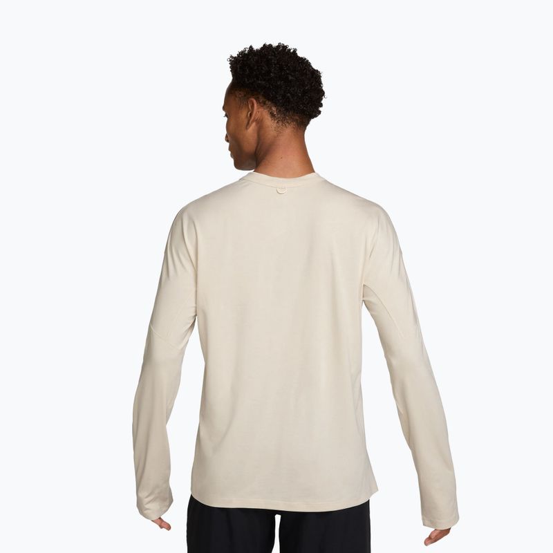 Pánské tričko Longsleeve Nike 24.7 ImpossiblySoft Light light orewood brown/sail/light iron ore 2