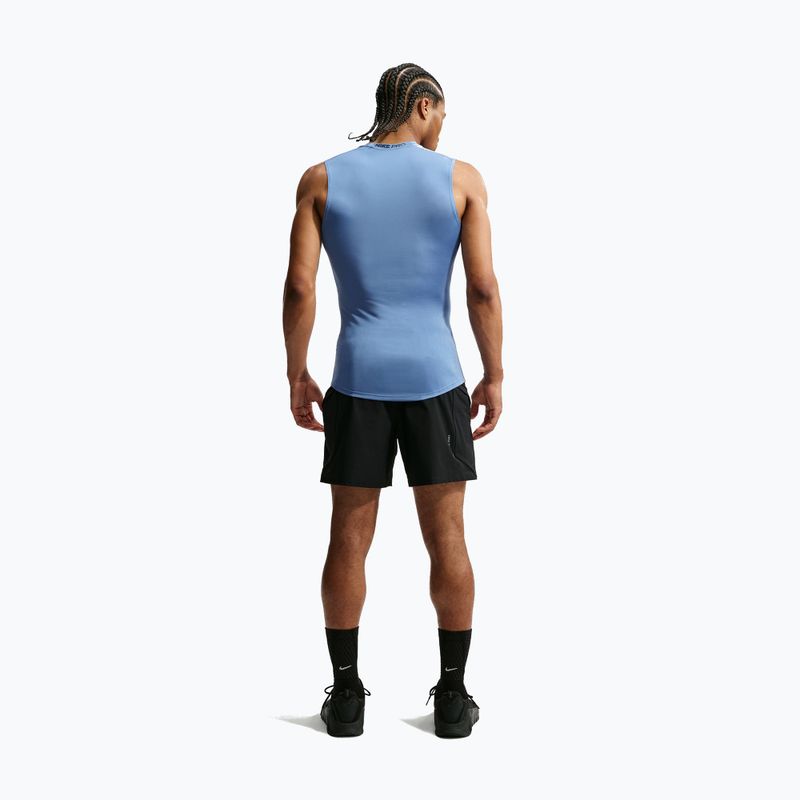 Pánské tréninkové tričko Nike Pro indigo storm/black 2