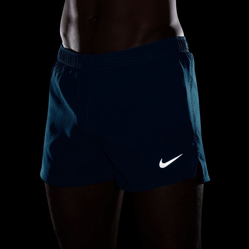 Pánské běžecké šortky Nike Fast light current blue/black 5
