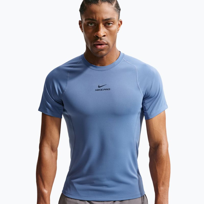 Pánské tréninkové tričko Nike Pro Training indigo storm/black