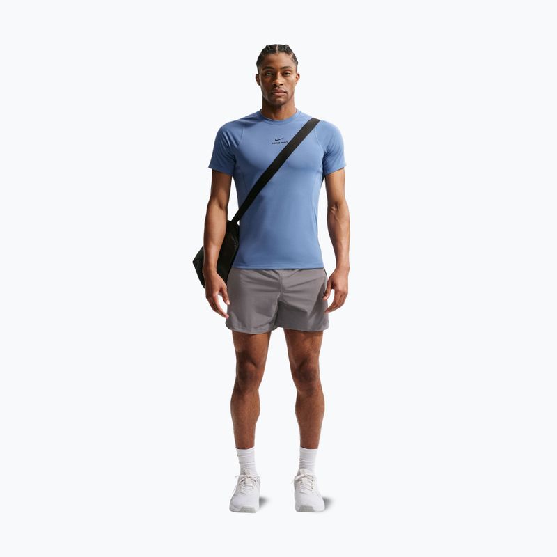 Pánské tréninkové tričko Nike Pro Training indigo storm/black 2