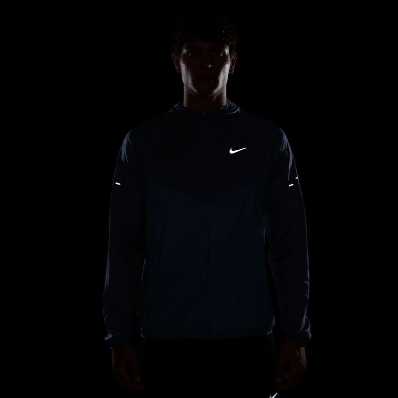 Pánská běžecká bunda Nike Stride diffused blue/work blue 9