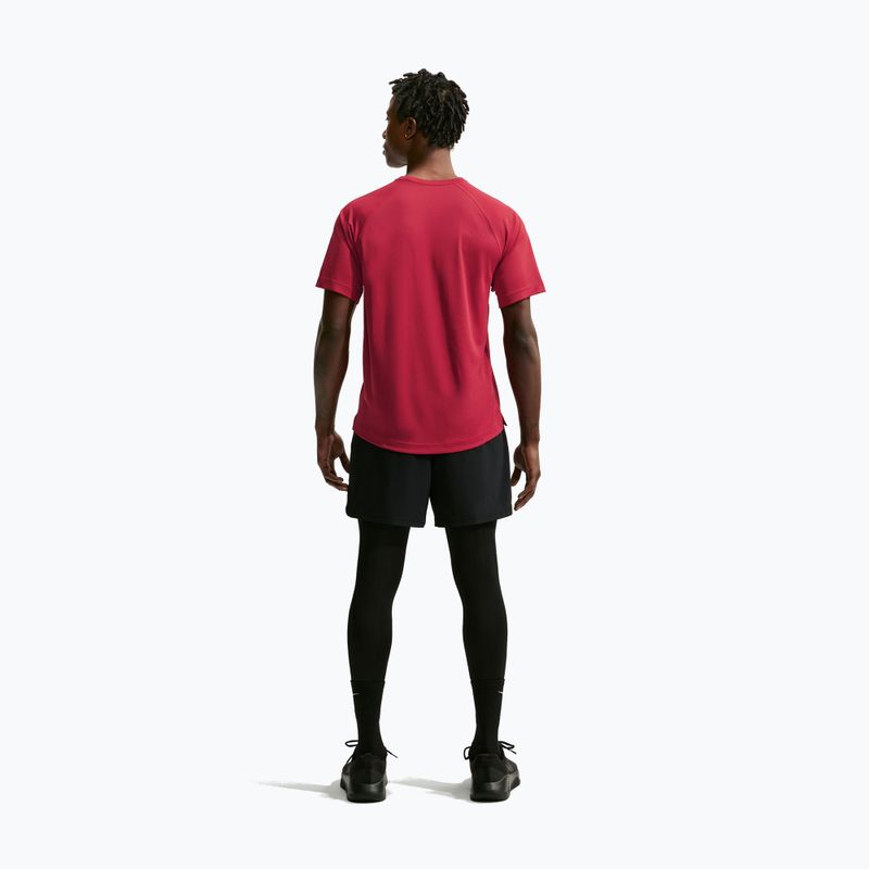 Pánské tréninkové tričko Nike Flex tough red/black 3