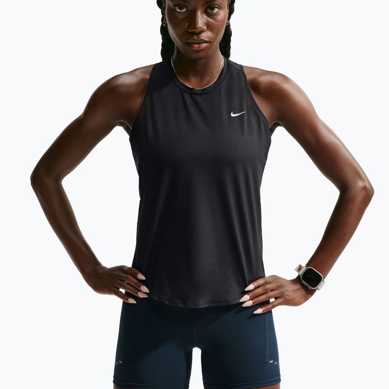 Dámské běžecké tričko Nike Swift Dri-Fit Tank Top black 4