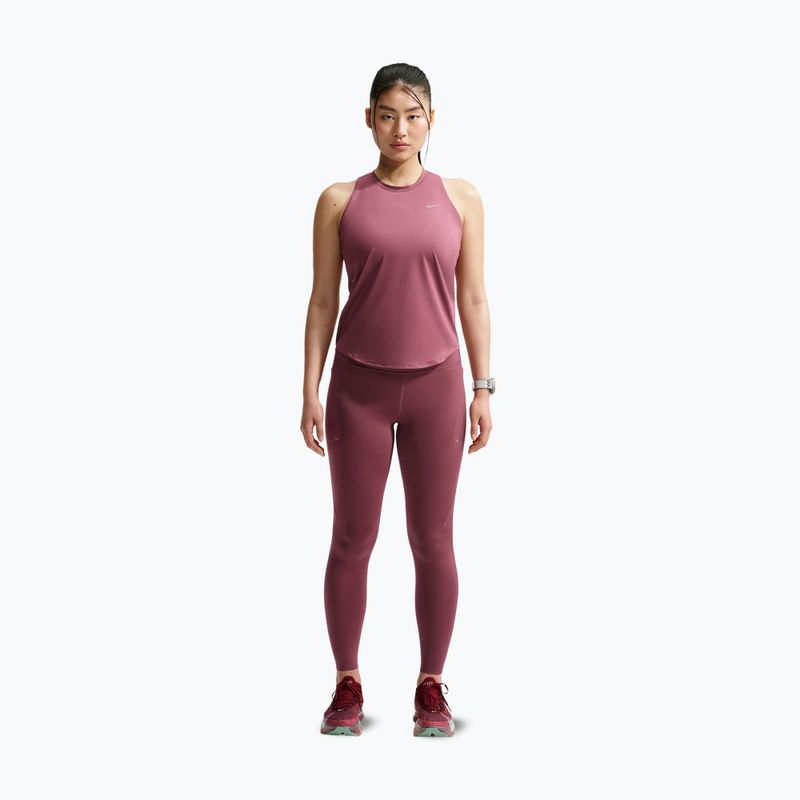 Dámské běžecké tričko Nike Swift Dri-Fit Tank Top pink smoke 2