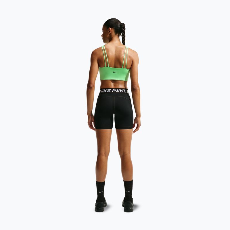 Sportovní podprsenka Nike Pro Sculpt illusion green/black 3