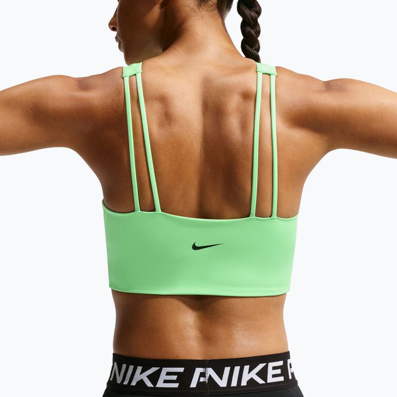 Sportovní podprsenka Nike Pro Sculpt illusion green/black 4