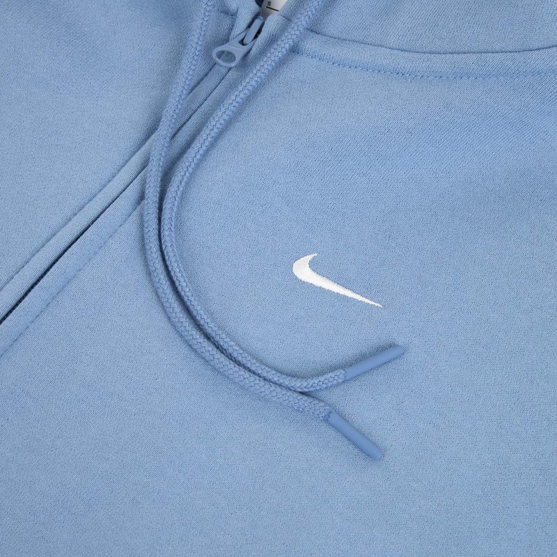 Dámská mikina Nike Studio Fleece Medium Weight Oversized Full Zip work blue/sail 6