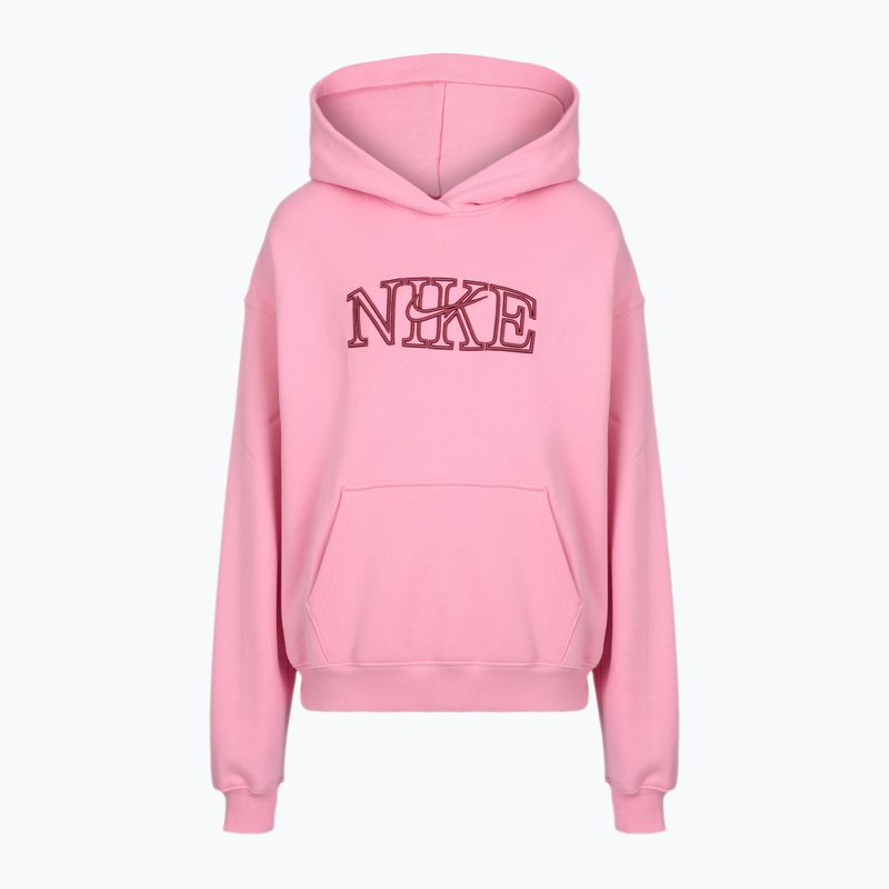 Dámská mikina Nike Studio Fleece pink rise/pink smoke 4