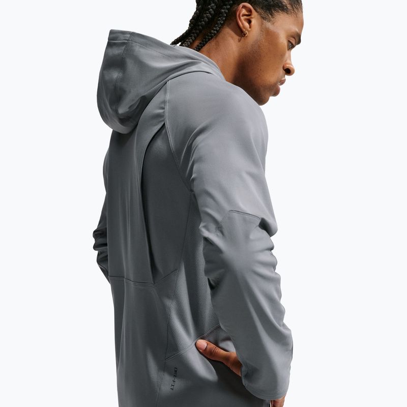 Pánská tréninková mikina Nike Pro smoke grey/black 6