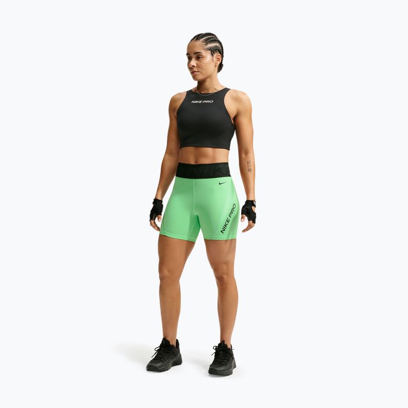 Dámské tréninkové šortky Nike Pro Sculpt illusion green/cucumber calm/black/black 2