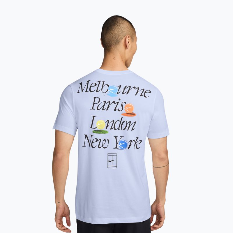 Pánské tričko na lezení Nike Court Dri-Fit palest purple 2