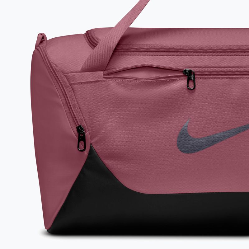 Tréninková taška Nike Brasilia 40 l pink smoke/black/gridiron 6