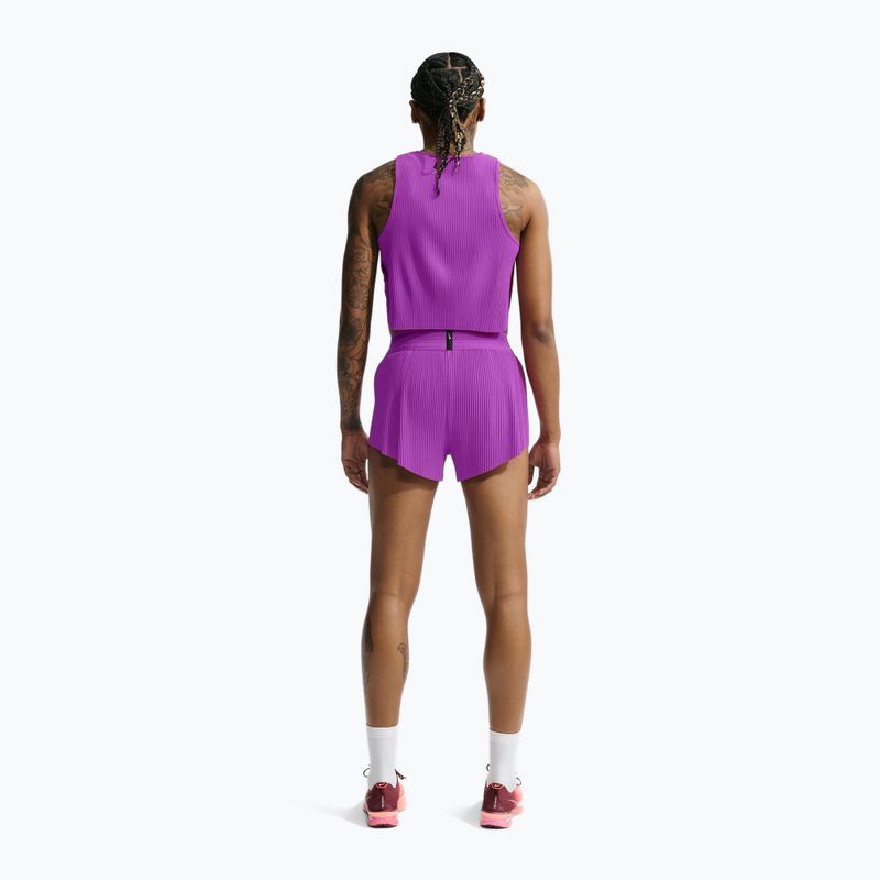 Dámské běžecké tričko Nike AeroSwift Dri-Fit ADV vivid purple/purple pulse 3