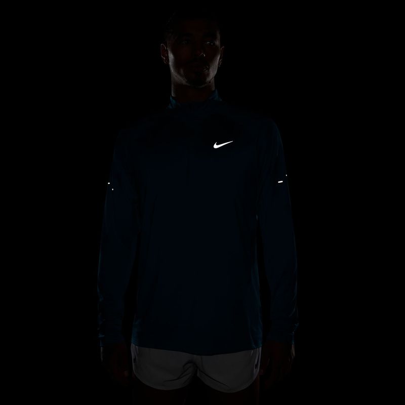Pánská běžecká mikina Nike Stride 1/4 Zip Dri-Fit bright spruce 4