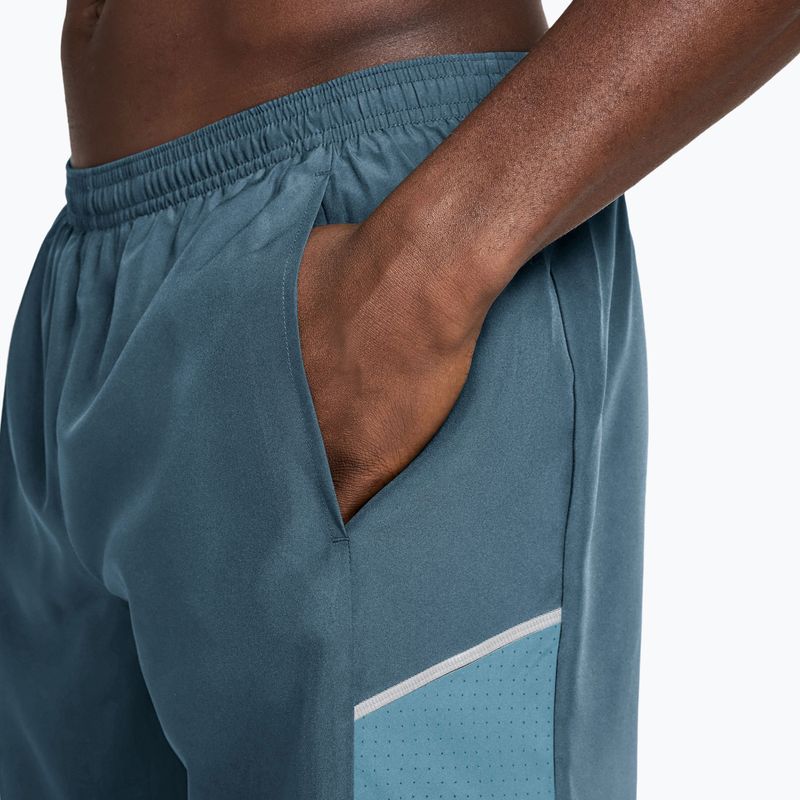 Pánské běžecké šortky Nike Miler Dri-Fit 2in1 7" smokey blue/cerulean 4