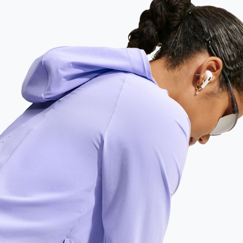 Dámská běžecká bunda Nike Swift Repel Packable purple pulse 5