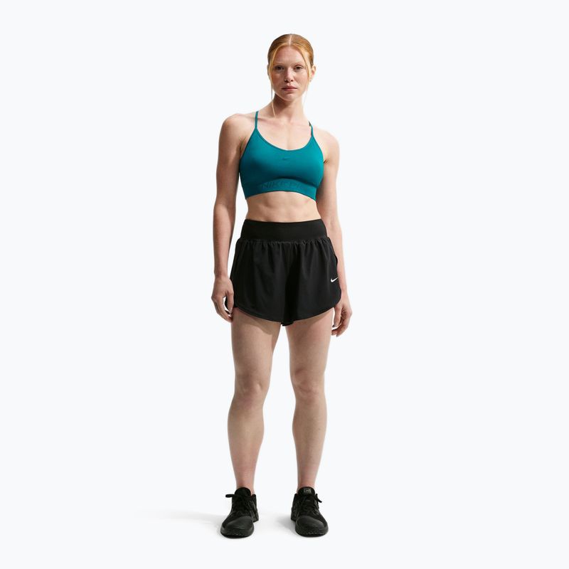 Dámská sportovní podprsenka Nike Pro Seamless Light Support Sports Bra bright spruce 2