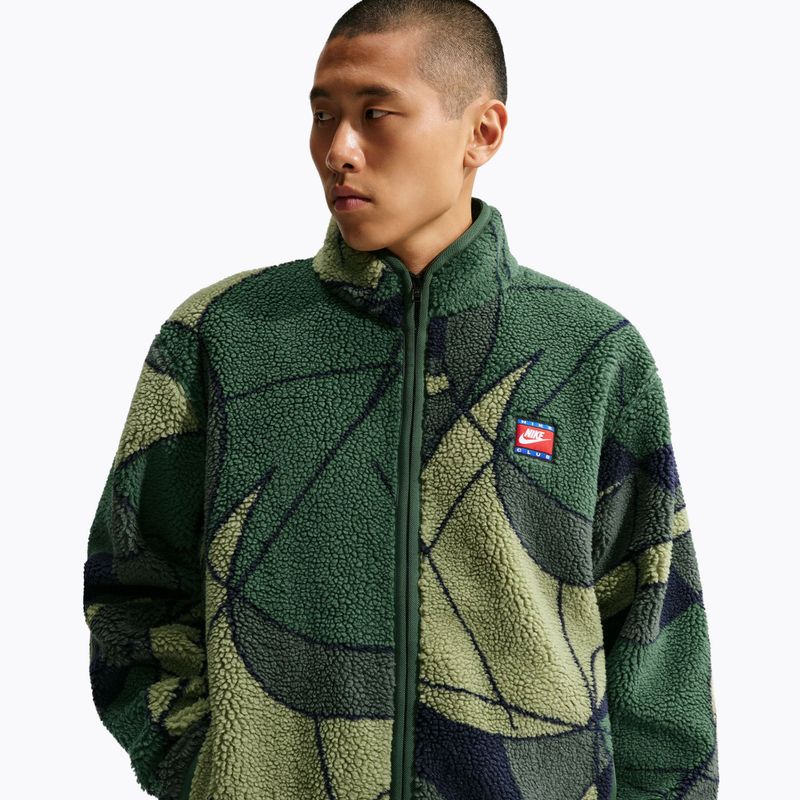 Pánská bunda Nike Club Winterized Full-Zip fir/light smoke grey 4