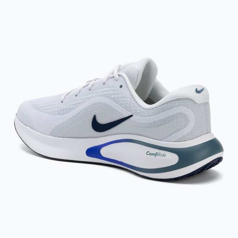 Pánské běžecké boty Nike Journey Run white/grey mist/racer blue/midnight navy 3