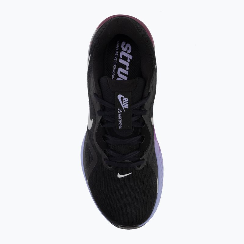 Dámské běžecké boty Nike Structure 26 Black/Gridiron/Metallic Silver 5