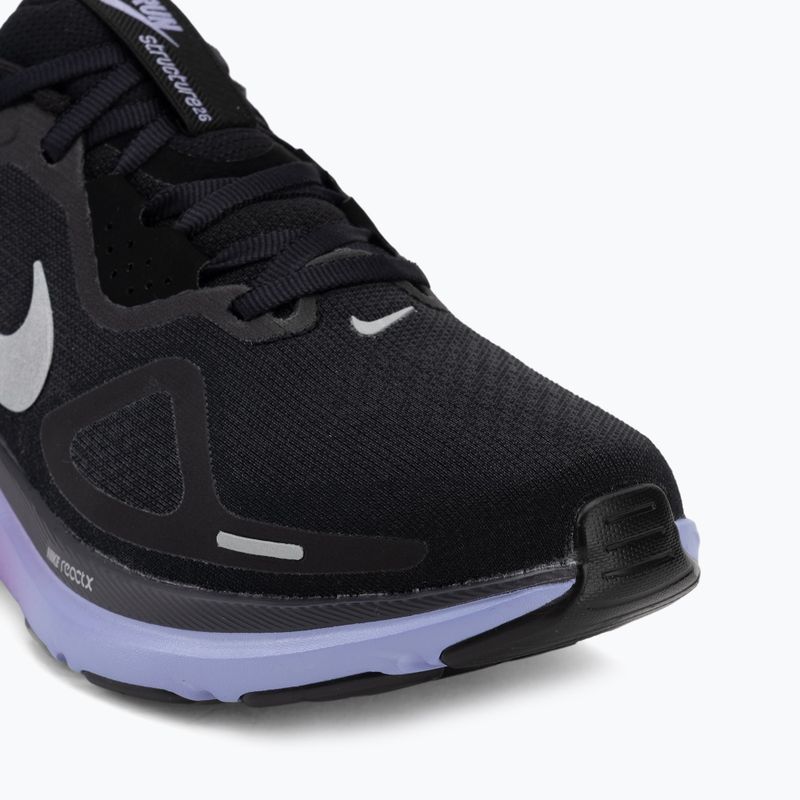 Dámské běžecké boty Nike Structure 26 Black/Gridiron/Metallic Silver 7