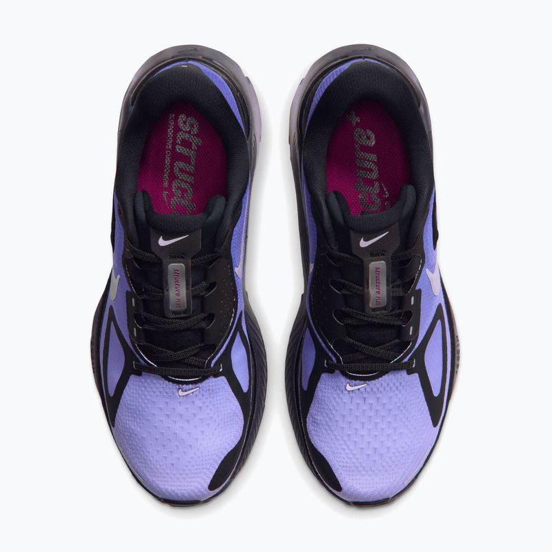 Dámské běžecké boty Nike Structure Plus Black/Persian Violet/Metallic Silver 3