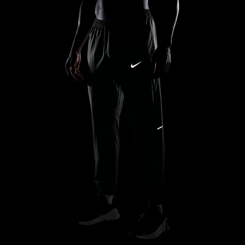 Pánské běžecké kalhoty Nike Miler Dri-Fit Woven camo green/mineral slate 8