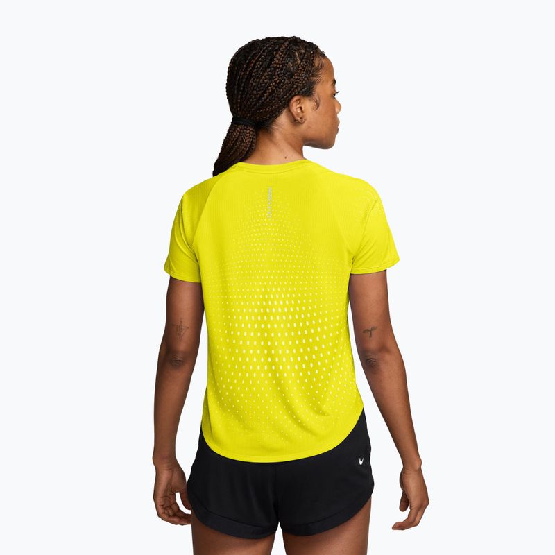 Dámské běžecké tričko Nike Swift Aero-FIT lemon venom/white 2