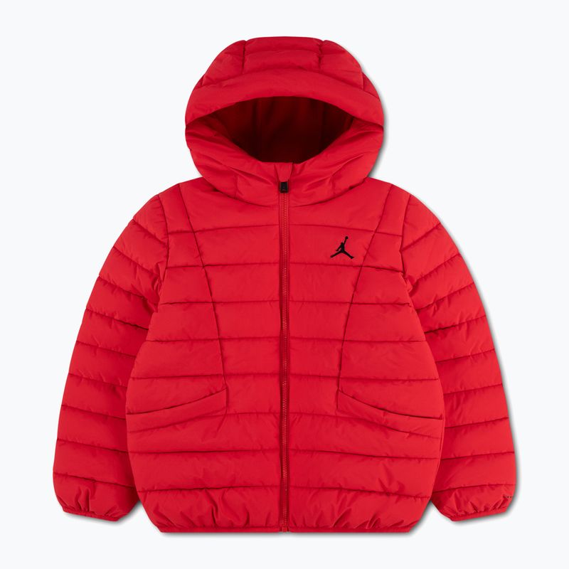 Dětská bunda Jordan Midweight Puffer W/Pipping university red