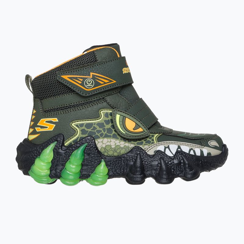Dětské sněhule SKECHERS Skech-O-Saurus Lights 2.0 green 10