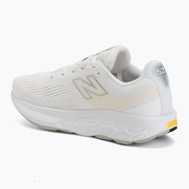 Pánské běžecké boty New Balance Fresh Foam 520's V9 white/silver metallic/satsuma orange 3